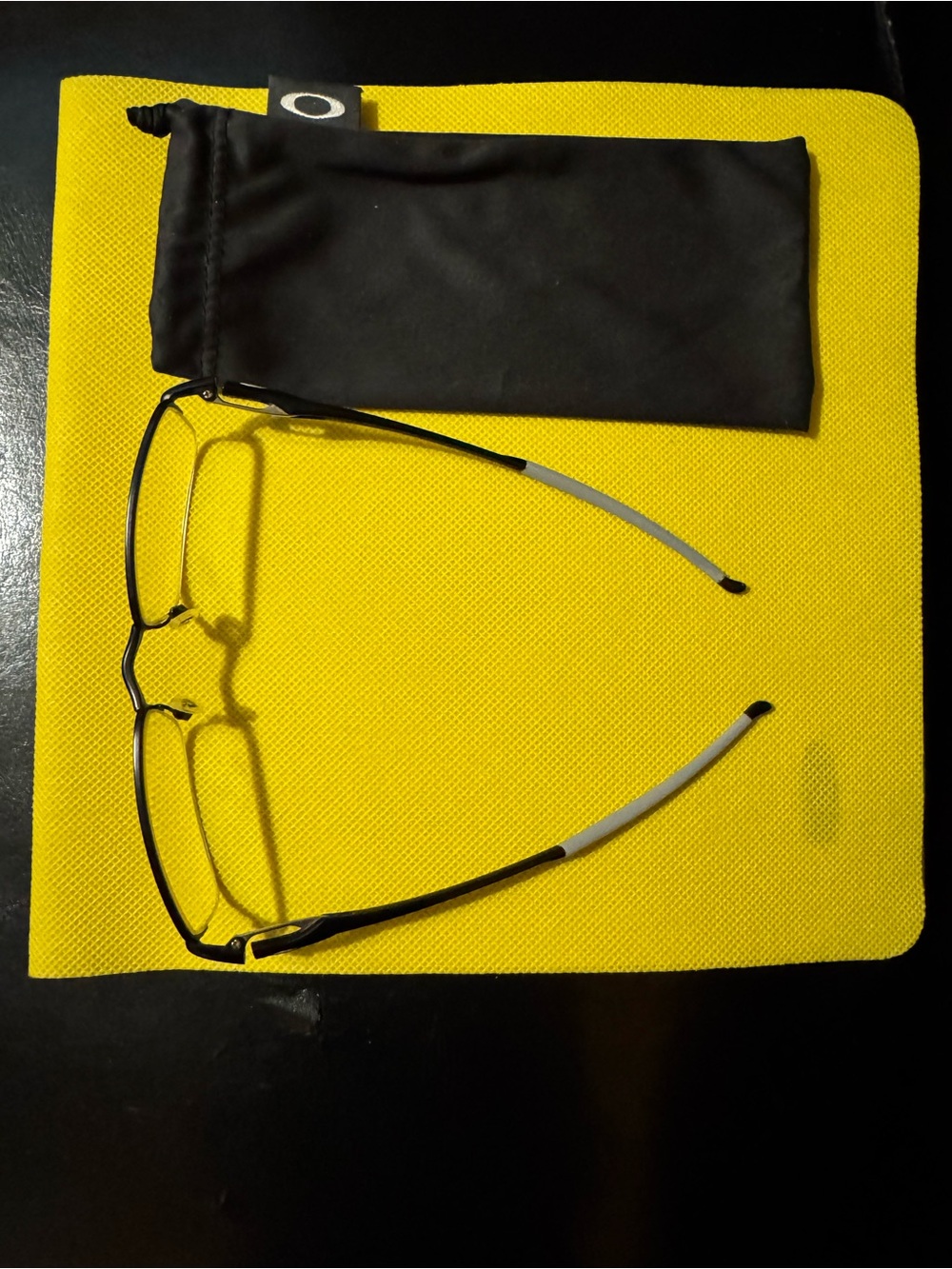 Oakley Rinochaser frame prescription glasses in satin black/ gray - Picture 3 of 7